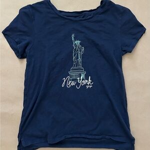 GAP Dark Blue New York Graphic Tee